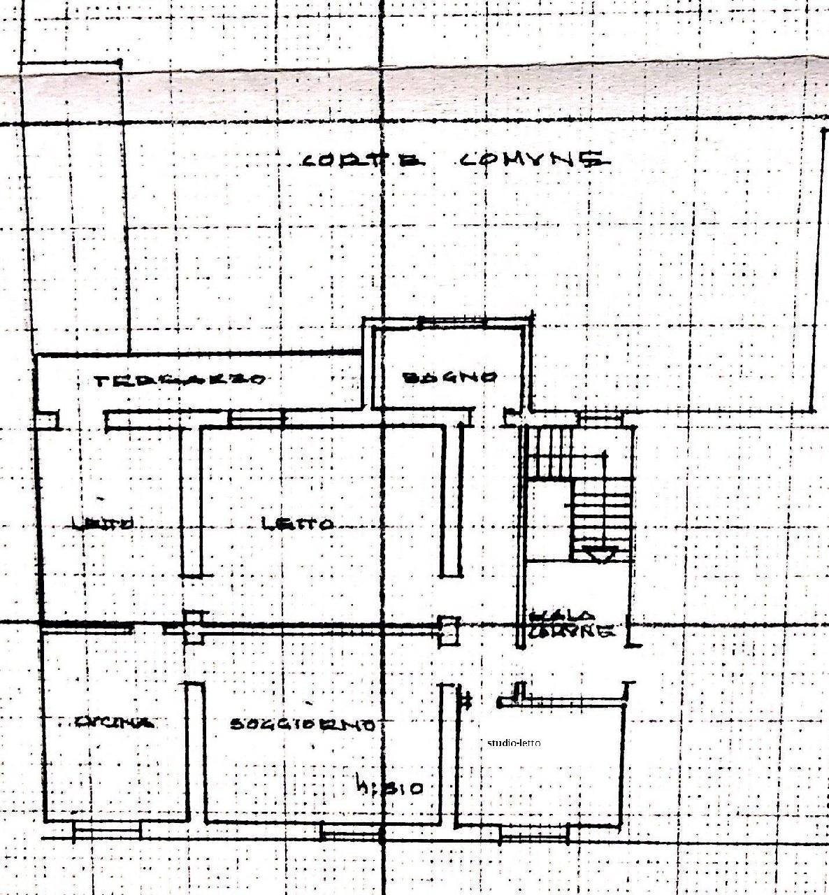 Appartamento Massa Lombarda - planimetria 1