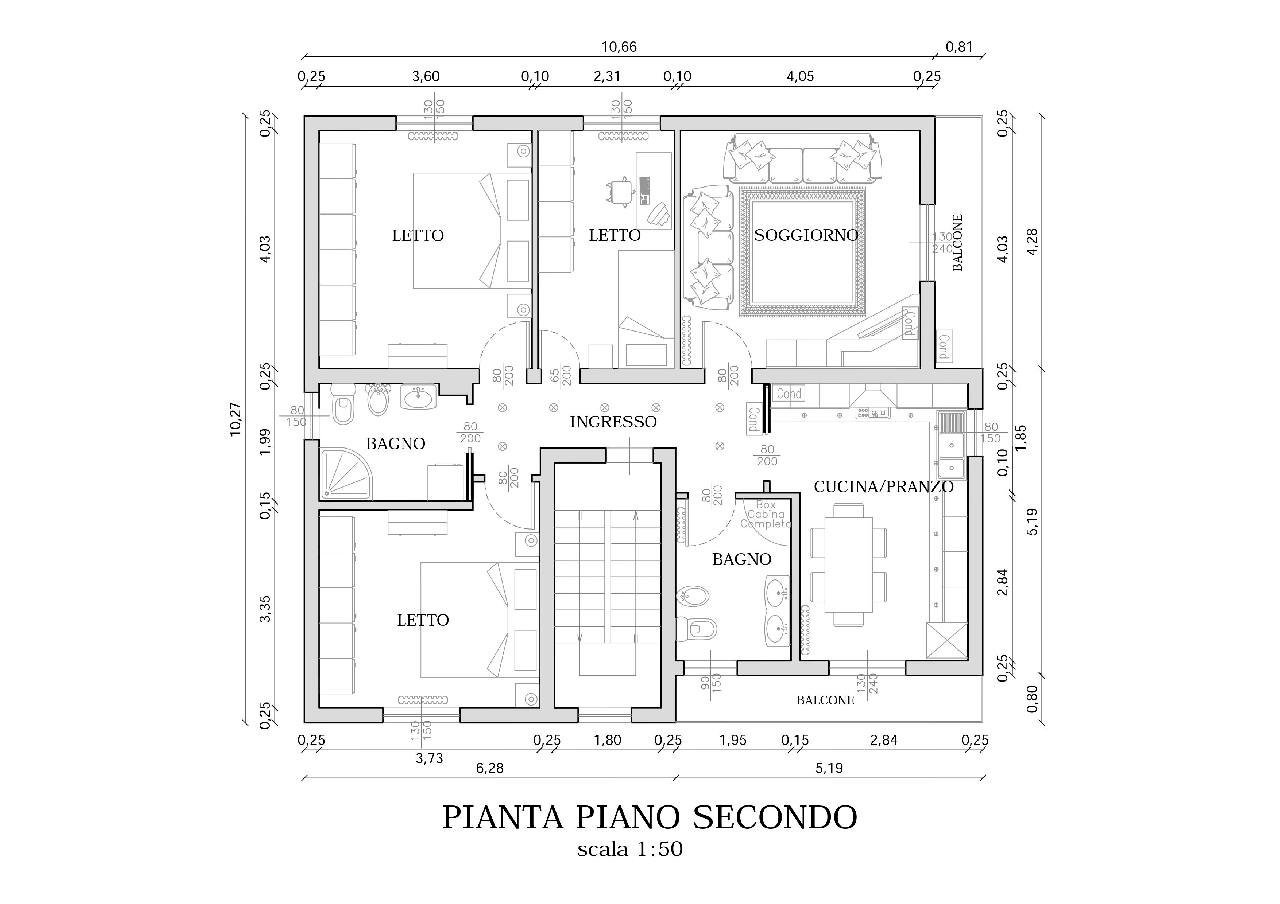Appartamento Reggio nell'Emilia - planimetria 1