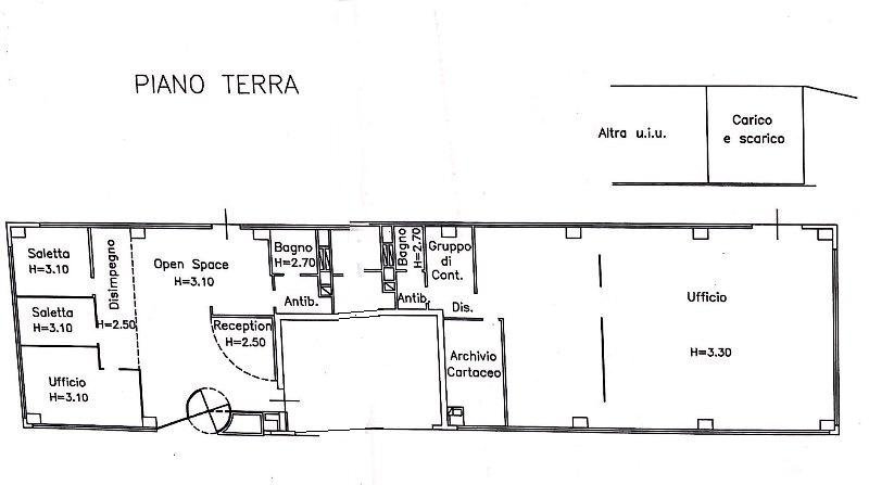 Office Imola - floor plans 1