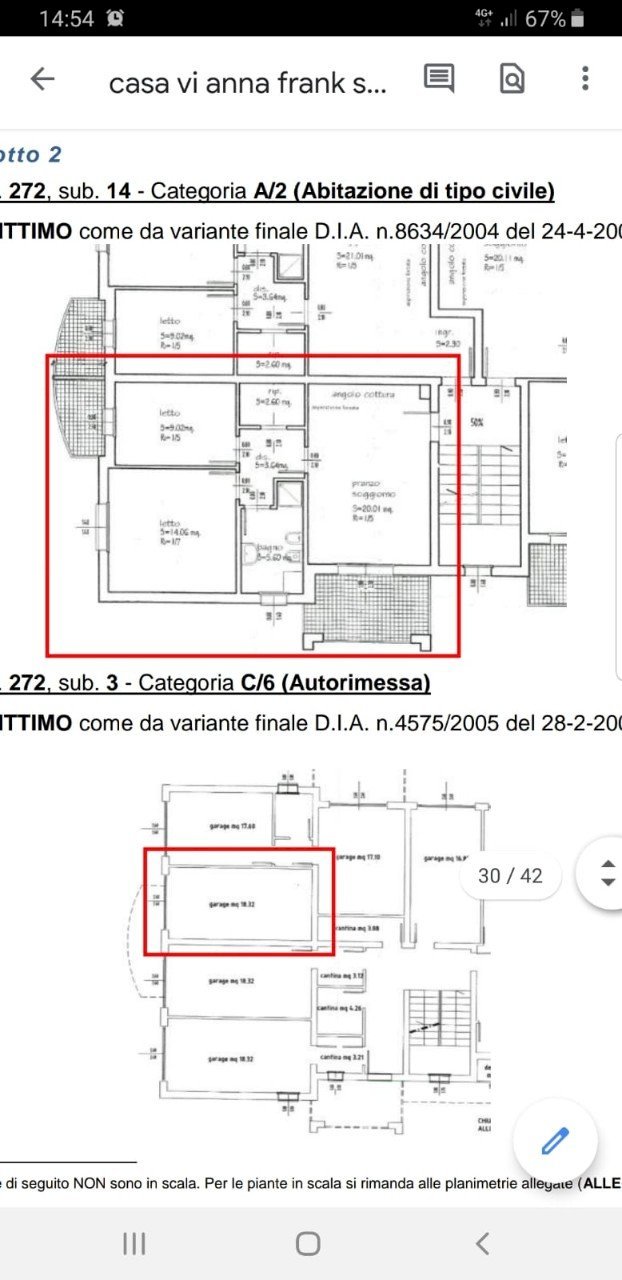 Appartamento Reggio nell'Emilia - planimetria 1