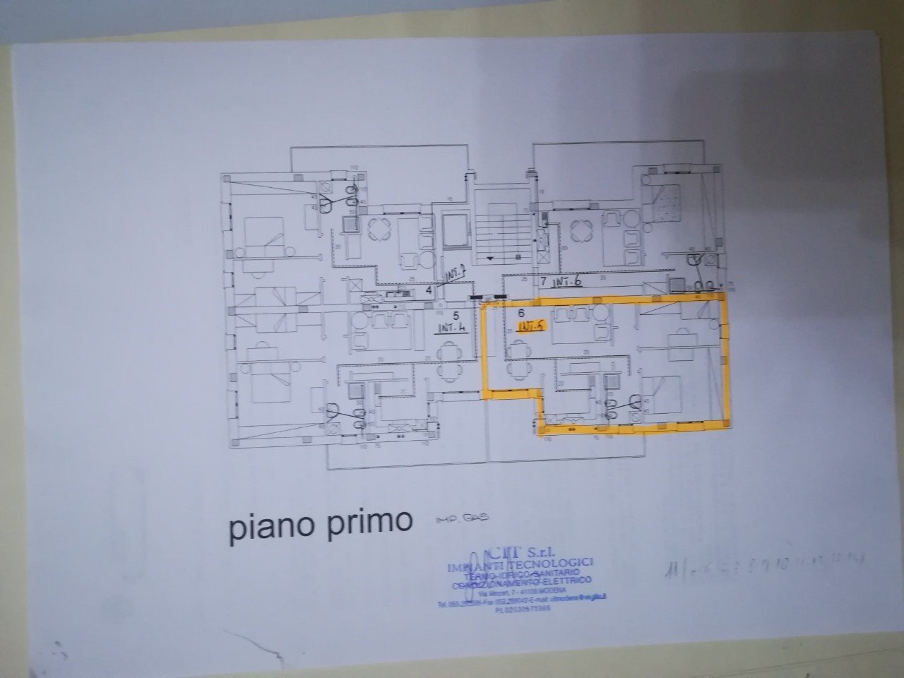 Appartamento Reggio nell'Emilia - planimetria 1