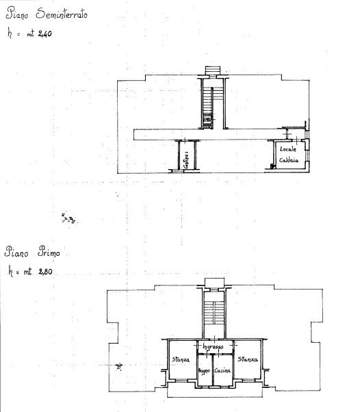 Bilocale Via Valle Po, 24, Sanfront - planimetria 1