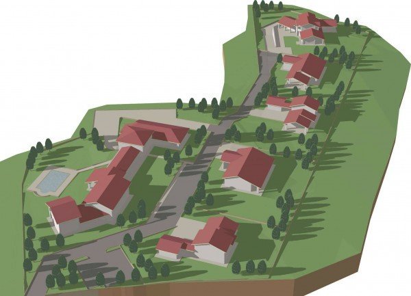 Building land Villanova Mondovì - floor plans 1