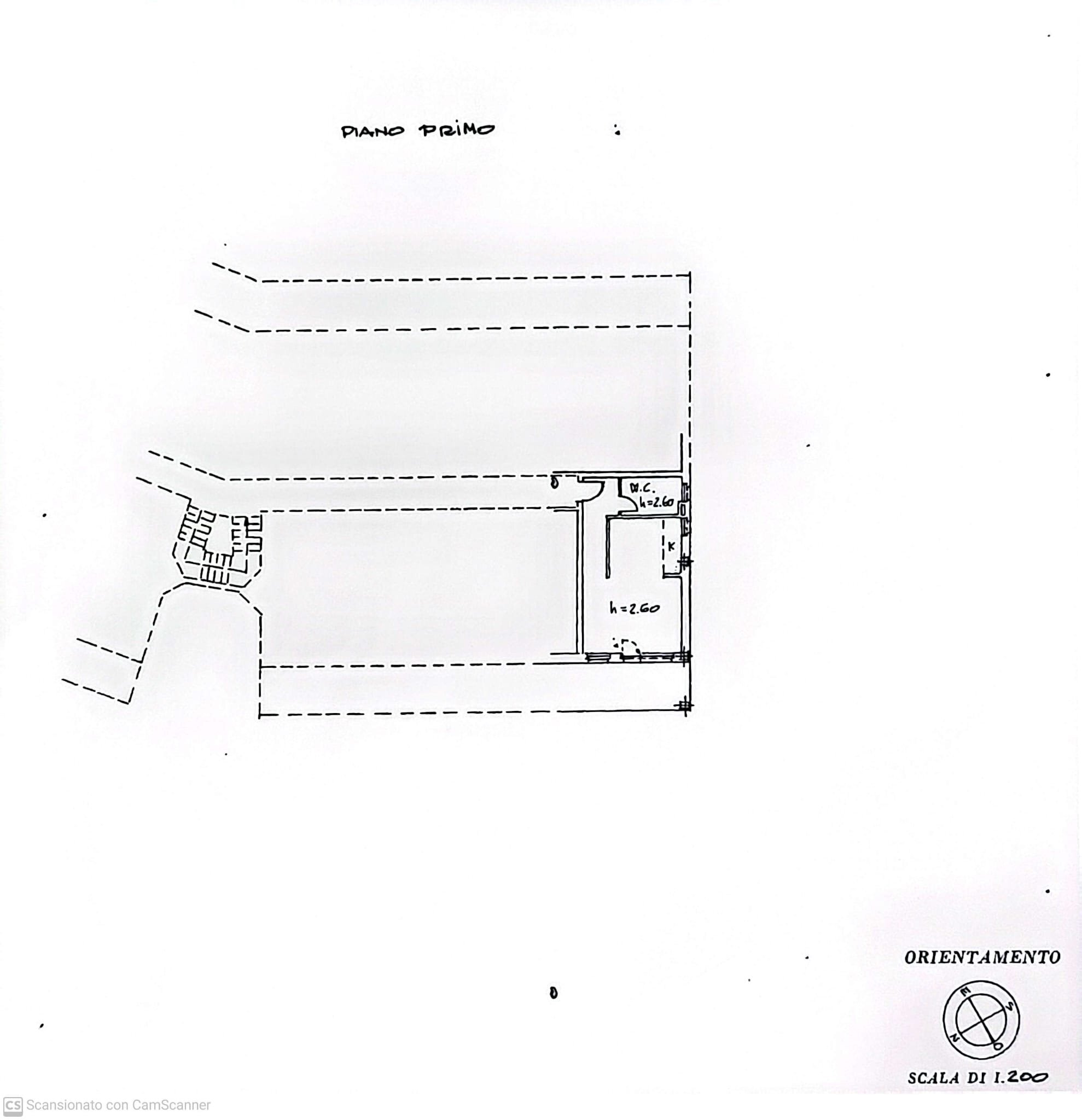 Bilocale Via Acqua Saporita, 11, Bagnolo Piemonte - planimetria 1