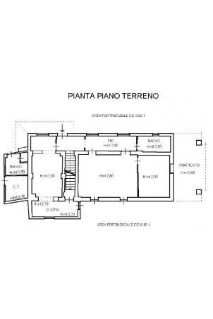 Rustic via Giovanni Battista Beccaria, 8E, Mondovì - floor plans 1