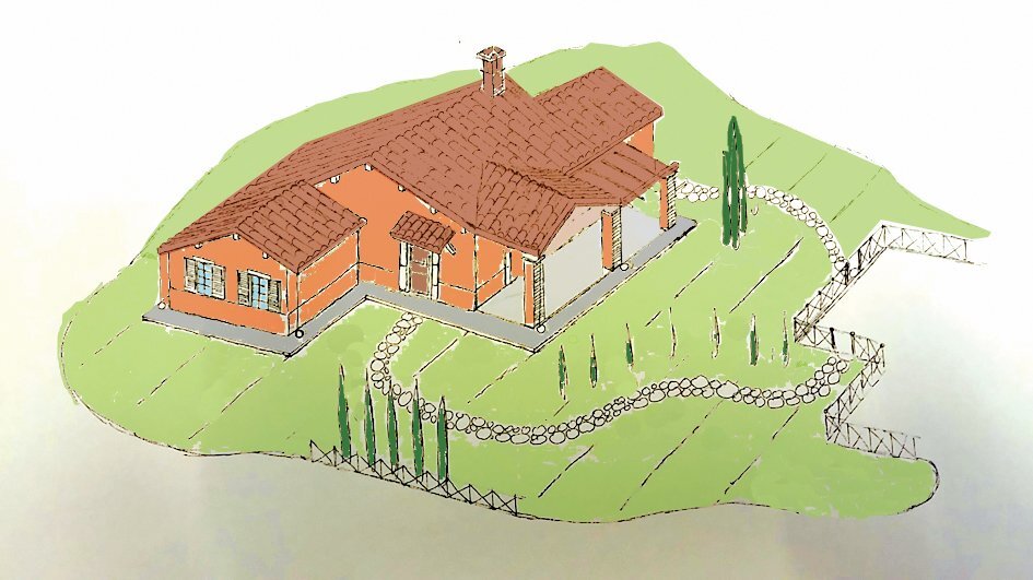 Rendering - Building land Perugia - photo 1