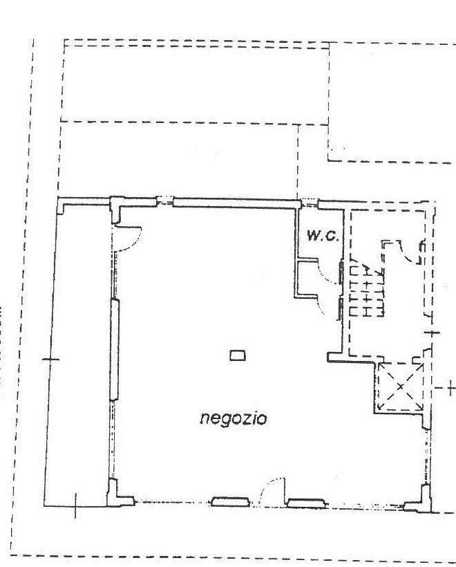 pianta locale.jpg - Commercial Premises San Benedetto del Tronto - floor plans 1