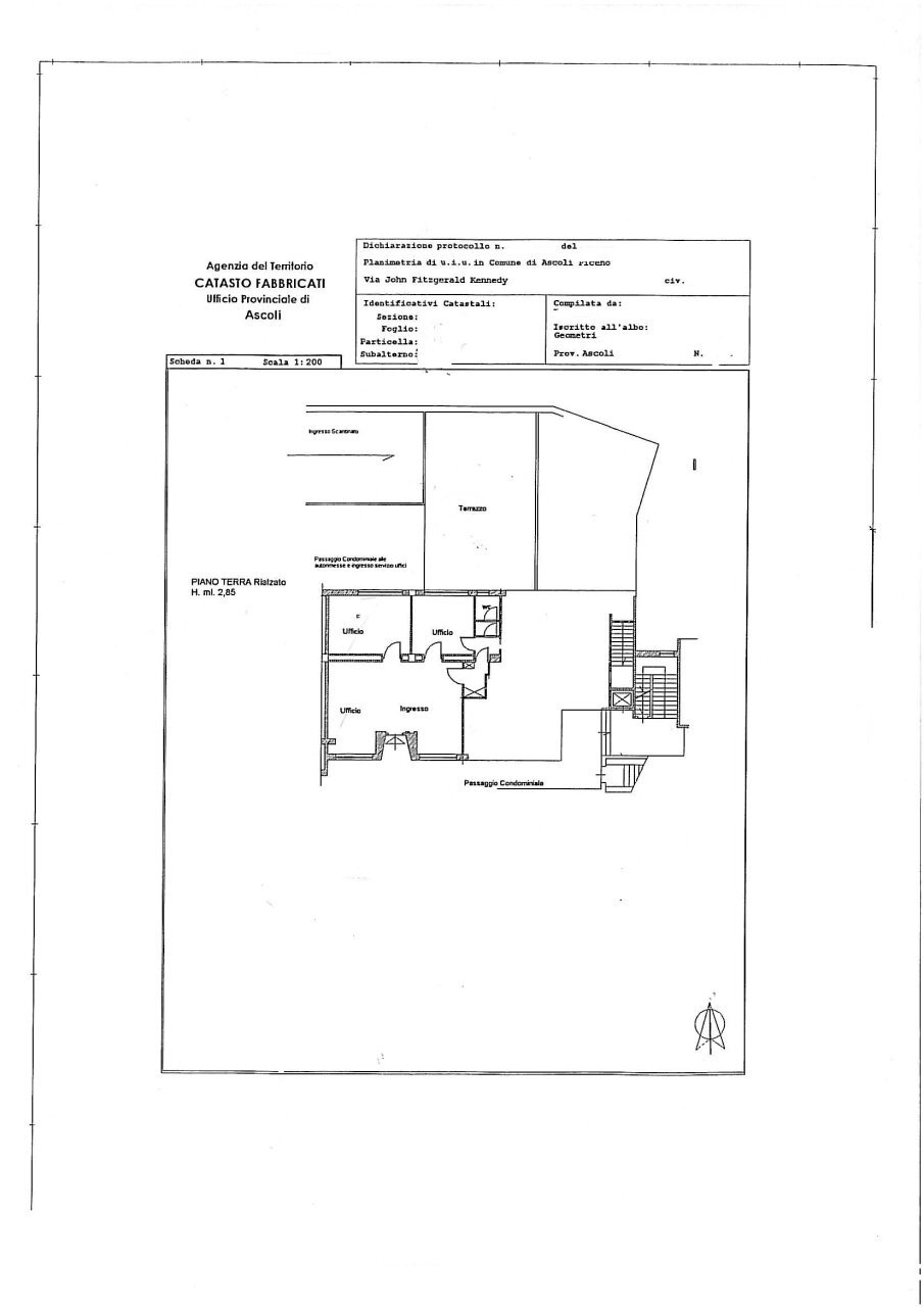 planimetria.jpg - Ufficio via john fitzgerald kennedy, Ascoli Piceno - planimetria 1