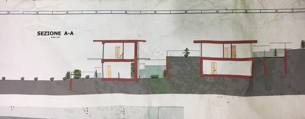 ipotesi sezione di progetto terreno Monteprandone - Terreno edificabile residenziale San Giacomo, Monteprandone - foto 3