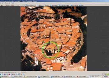 Vista aerea con evidenza del  Palazzo Del Borgo pr - Appartamento Corropoli - foto 19