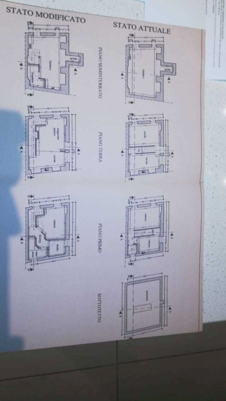 FERMO casa indipendente ristrutturata centro stori - Villa Fermo - planimetria 1