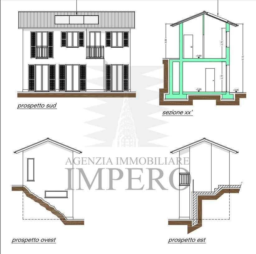 Terreno edificabile Corso Mentone 14, Ventimiglia - planimetria 1