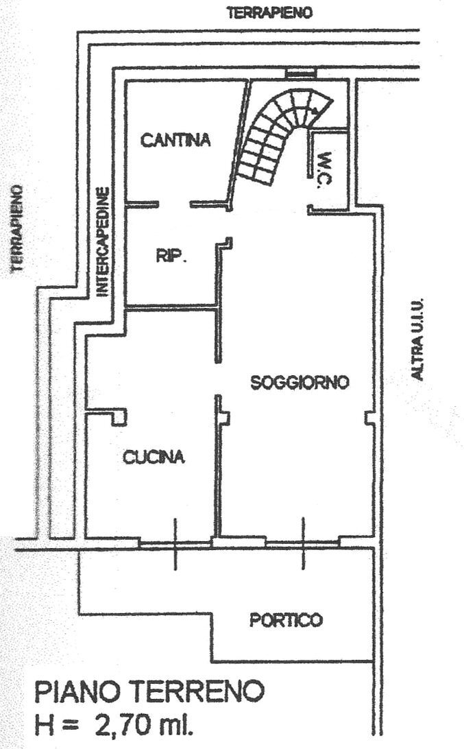 NV170 planimetria terra.jpg - Porzione di casa Sanremo - planimetria 1