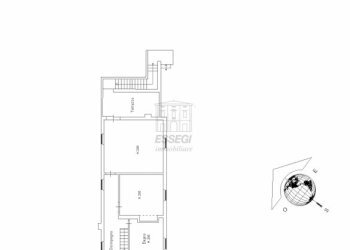 planimetria piano primo e secondo casa colonica co - Casale Via del Marginone, Montecarlo - foto 29