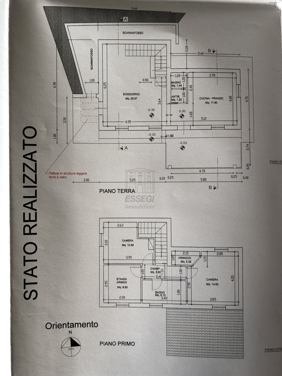Planimetria.jpg - Villa Via di Colognora, frazione Carraia, Capannori - planimetria 1