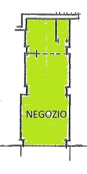 Shop via Mazzini/ad.ze Mengoli, Bologna (neighborhood Santo Stefano) - floor plans 1