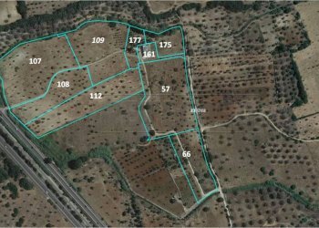 Ortofoto con particelle di proprietÃ .jpg - Casale Salentina Meridionale 12, Gallipoli - foto 2