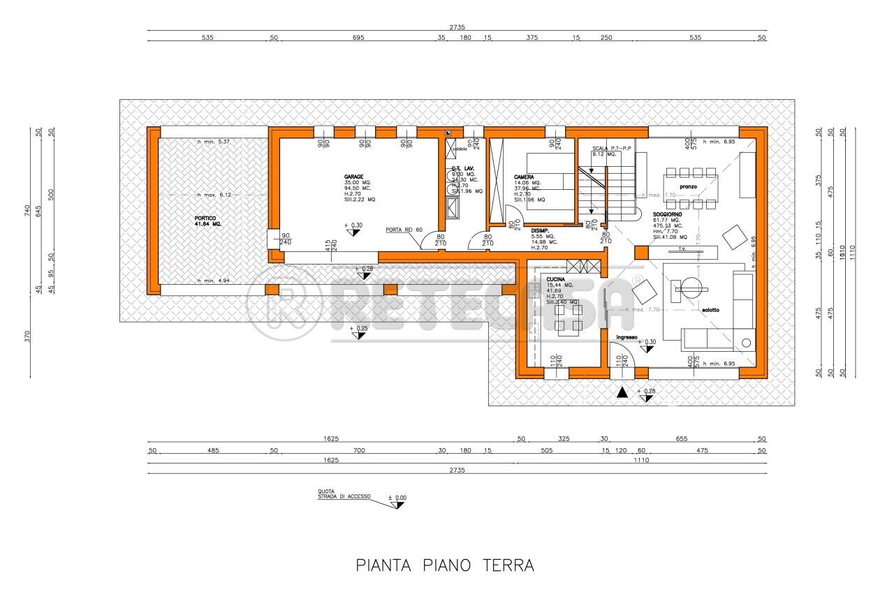 PLN 1 - Terreno edificabile Via Zumianella 47, Pianiga - planimetria 1