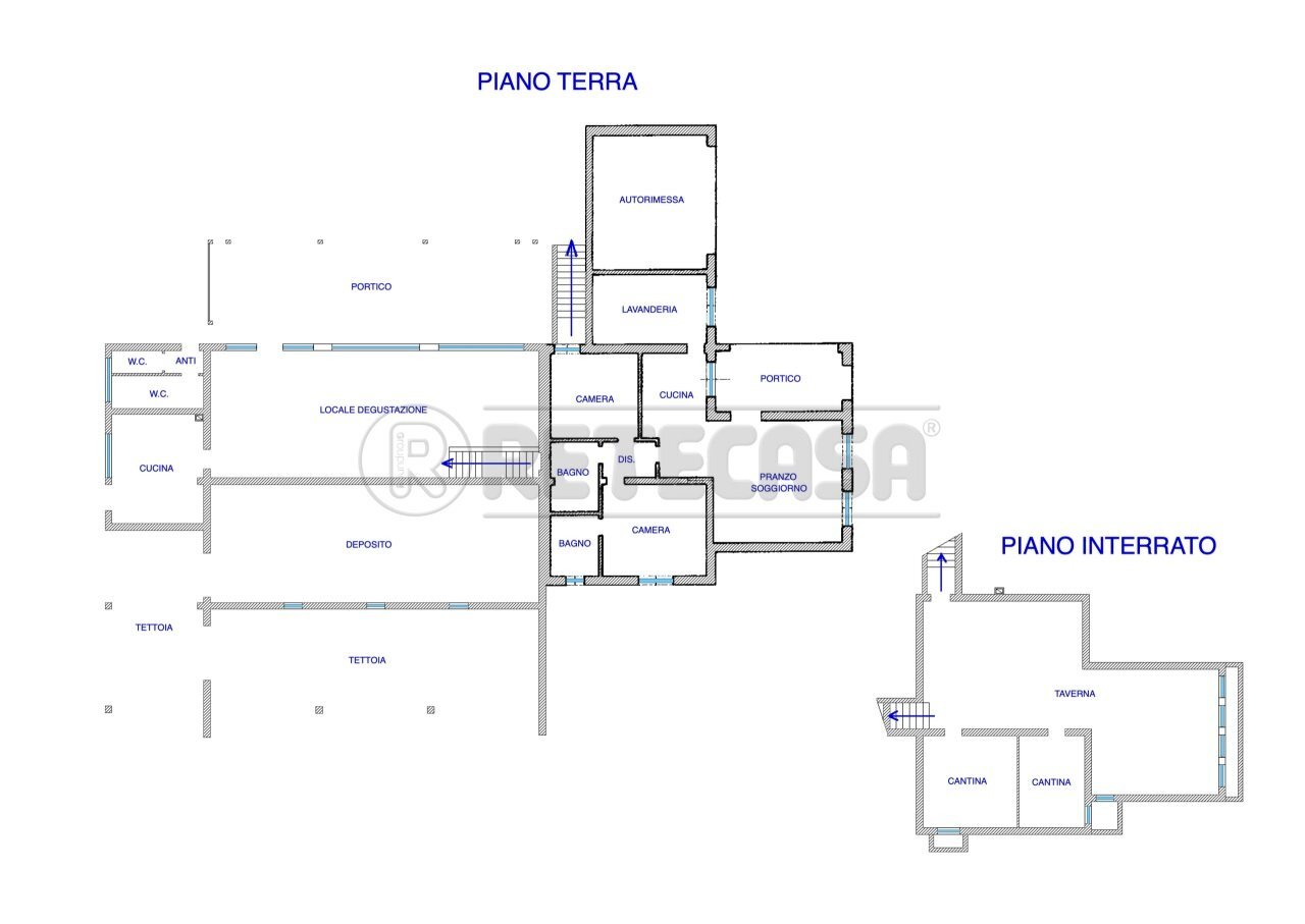 PLANIMETRIA - Azienda agricola Via Morsano 89, Mortegliano - planimetria 1