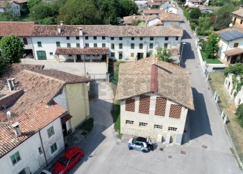 VISTA AEREA - Rustico VIA GENOVA CAVALLERIA 22, Aiello del Friuli - foto 1