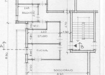 viar-pianta 1-Â¦PIANO.jpg - Appartamento Viareggio - foto 25