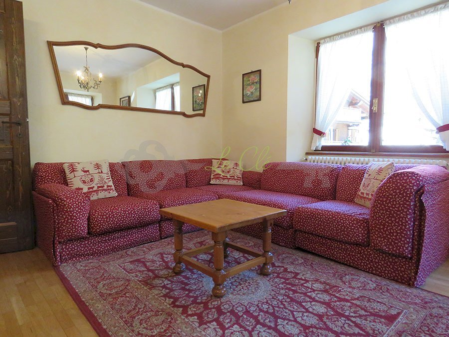 SOGGIORNO - Appartamento Strada Plan Gorret, Courmayeur - foto 3