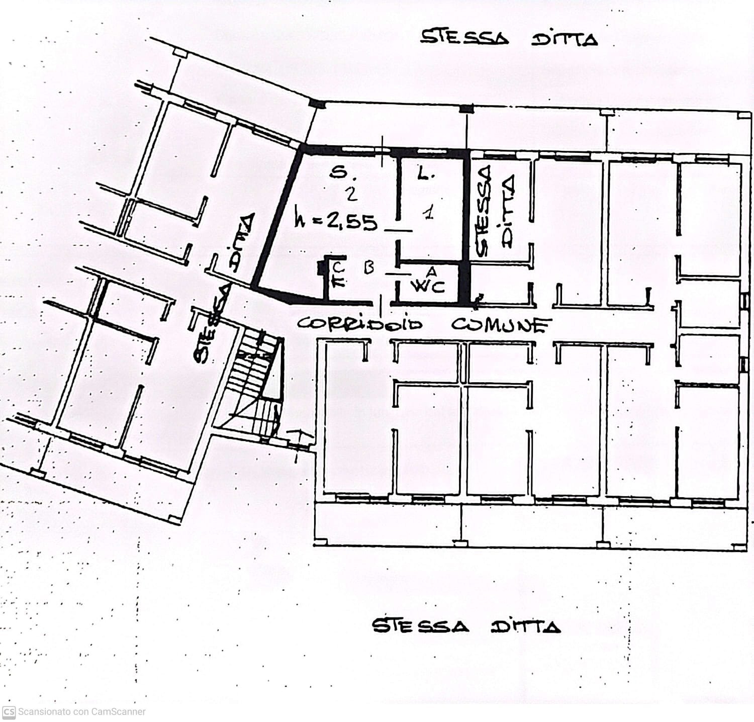 Bilocale Via del Pret, 16, Bagnolo Piemonte - planimetria 1