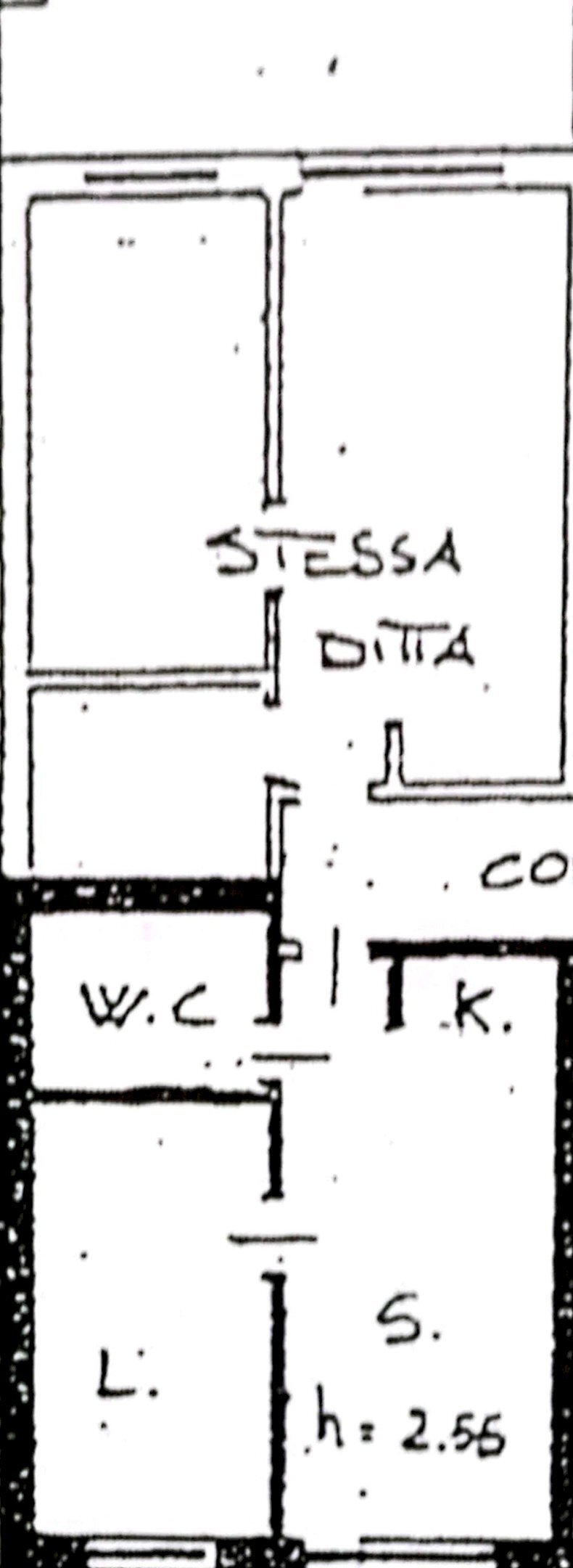 Two-room apartment Via del Pret, 16, Bagnolo Piemonte - floor plans 1