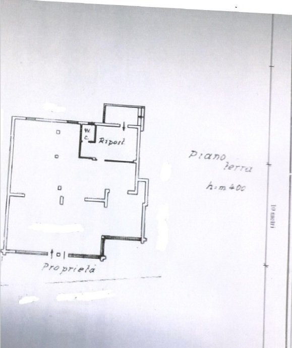 planimetria fondo.jpg - Capannone Ameglia - foto 1