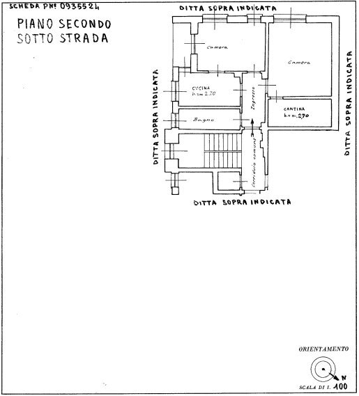 Trilocale Via Vittorio Veneto, 53, Frassino - planimetria 1