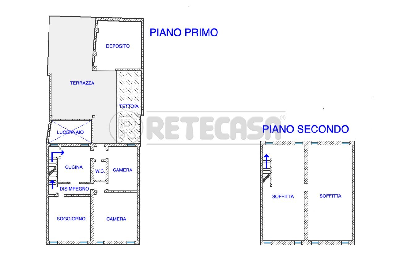 PLANIMETRIA - Appartamento Borgo Cividale 26, Palmanova - planimetria 1