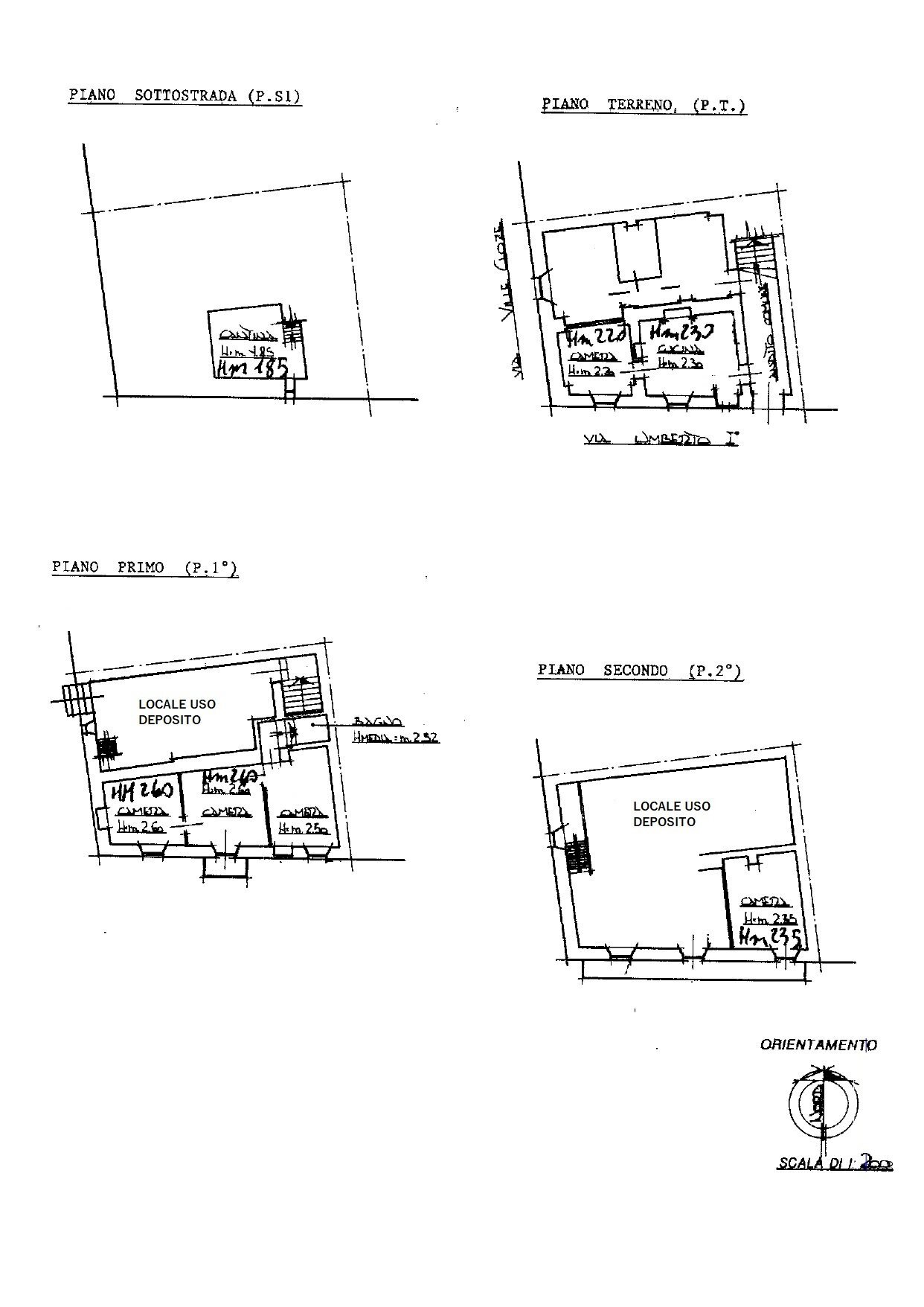 Rustico Frazione Mentoulles, 25, Fenestrelle - planimetria 1