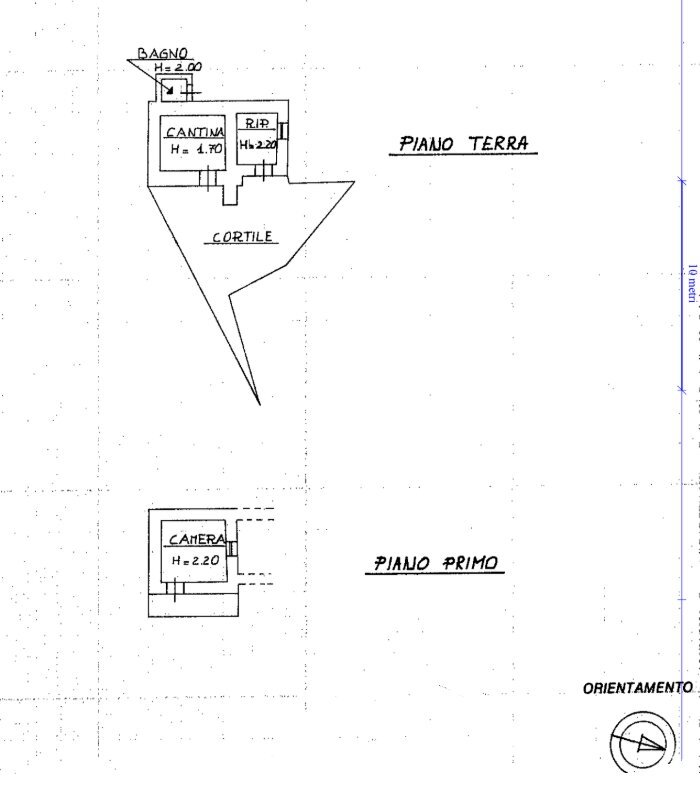 Independent house Via Pian Luis, Snc, Barge - floor plans 1