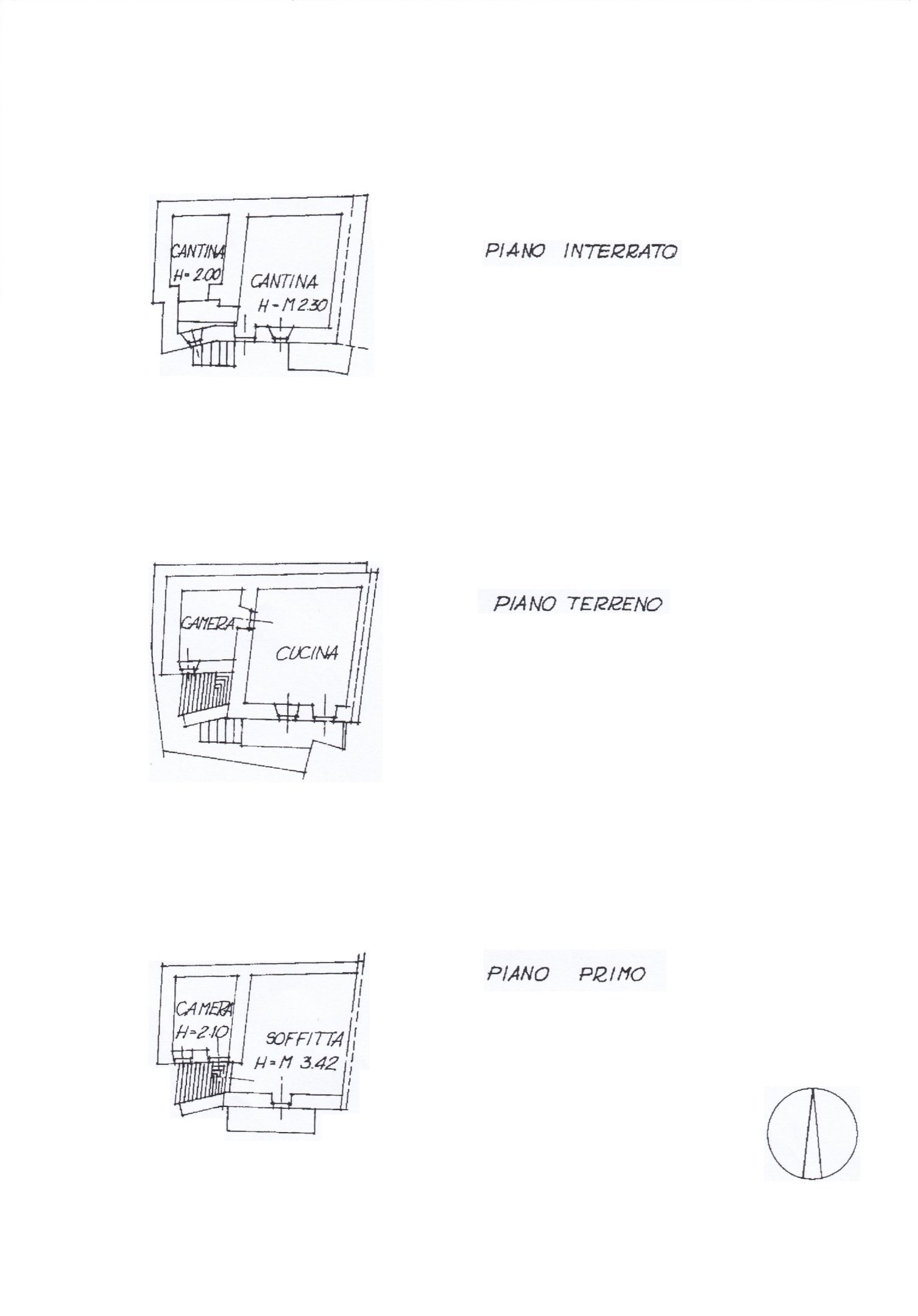 planimetria - Casa semi indipendente borgata Villasecca INF, SNC, Perrero - planimetria 1