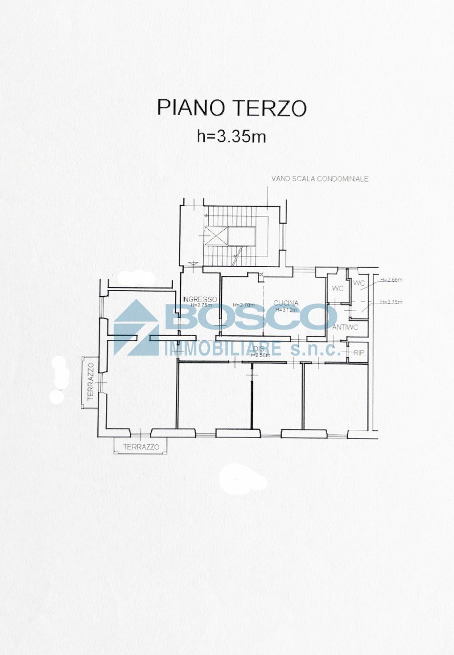 crispi per pubblicazione.jpg - Appartamento Via Vittorio Veneto 113, La Spezia - planimetria 1