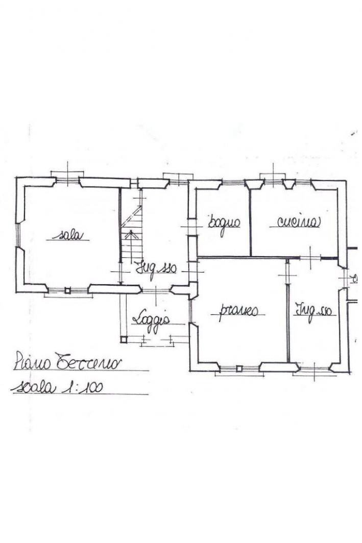 Villa via Sardegna, Camaiore - floor plans 1