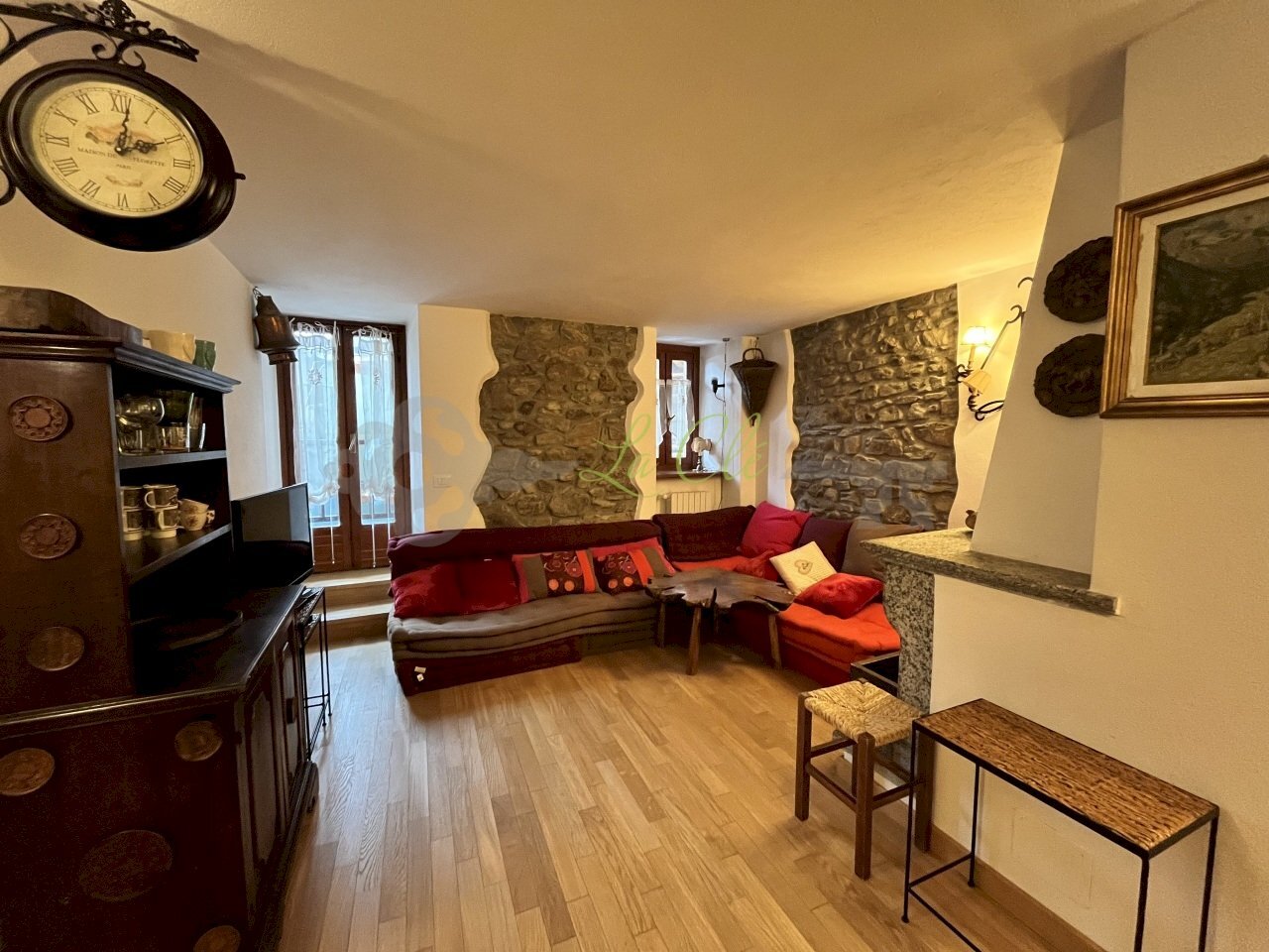 AFFITTO COURMAYEUR: salotto - Quadrilocale Passaggio Truchet 2B, Courmayeur - foto 1