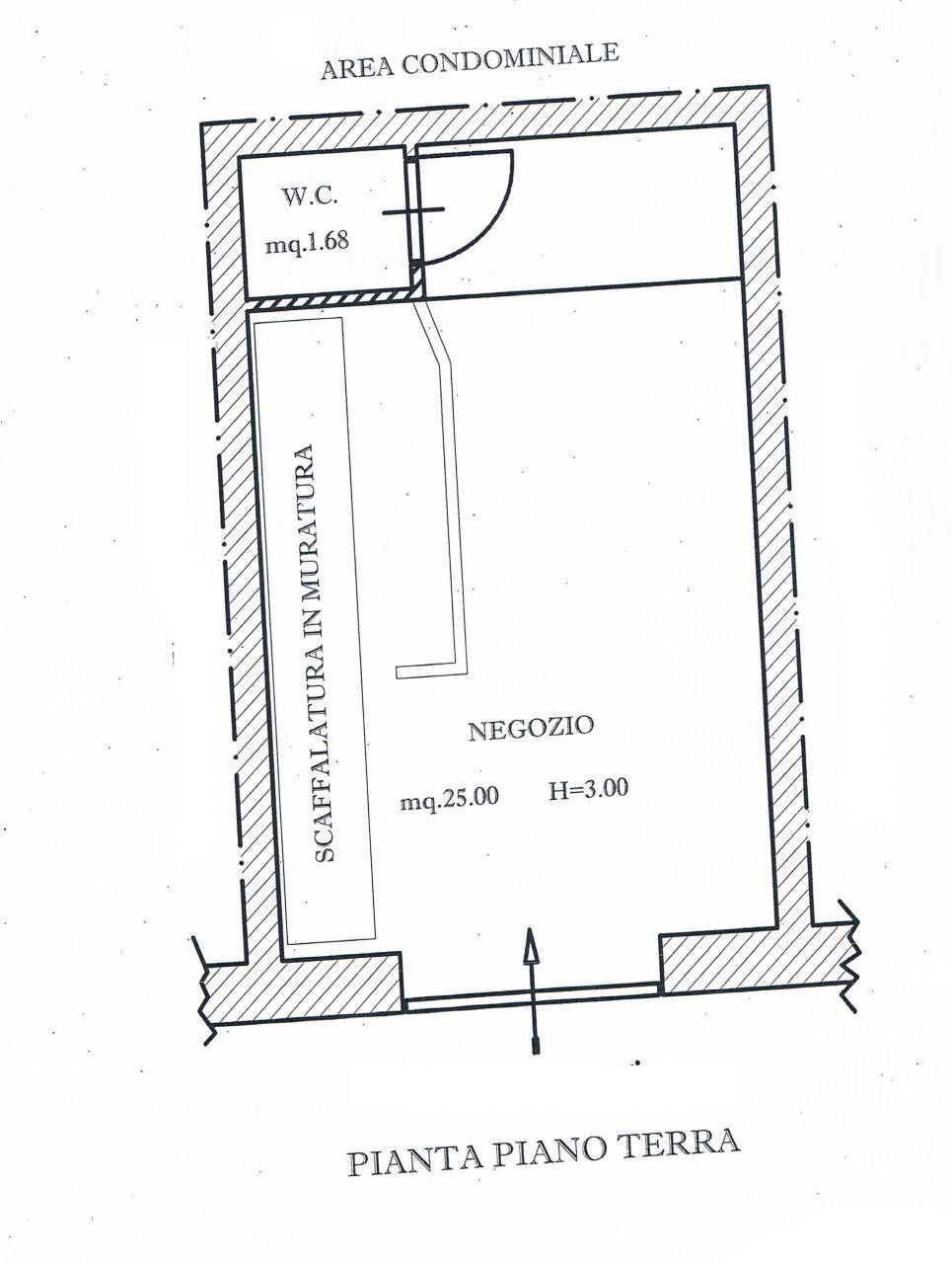 PLANIMETRIA.jpg - Locale Commerciale Siracusa - planimetria 1