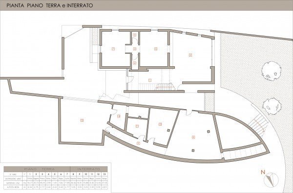 Villa via Castellaro, frazione Fontia, Carrara - planimetria 1