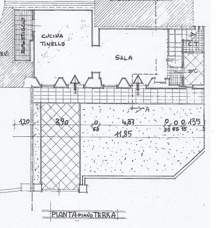 Villa via Giuseppe Viner, Forte dei Marmi - planimetria 1