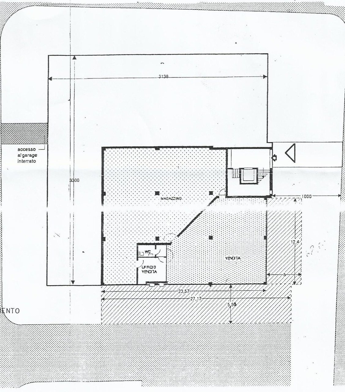 piano t.jpg - Locale Commerciale Via Don Luigi Sturzo, Lucca - planimetria 1
