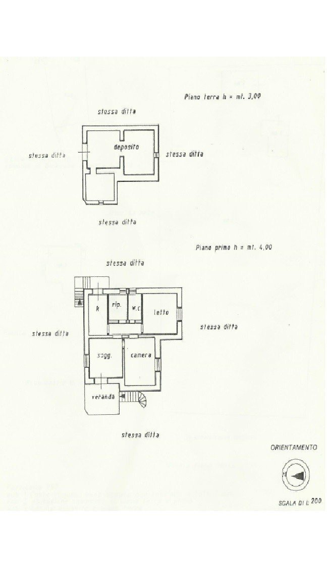 planimetria - Casale isola, Siracusa - planimetria 1