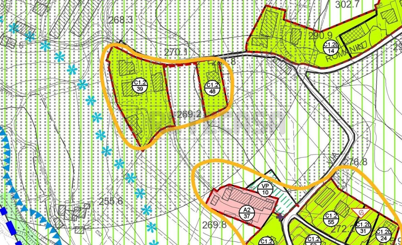 planimetria - Building land via restena 11, Trissino - floor plans 1