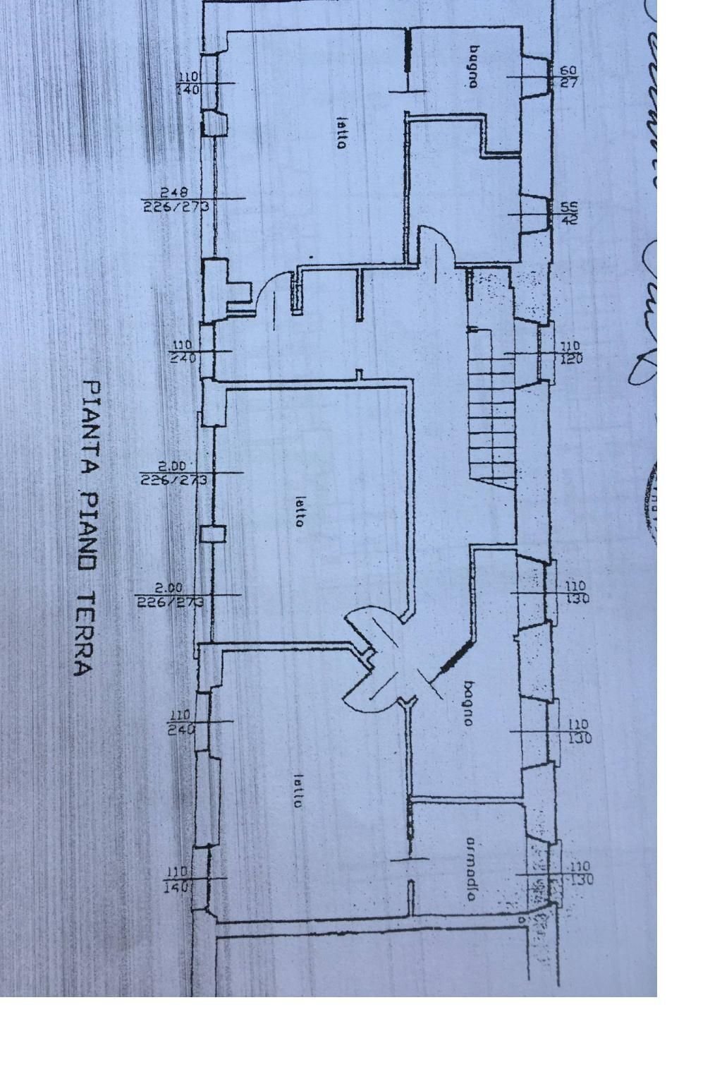 Villa viale Vittorio Emanuele II, 8, Bergamo - planimetria 1