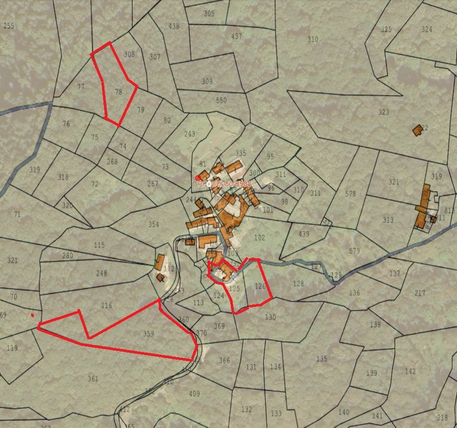 Rustic Borgata Paris, Martiniana Po - floor plans 1