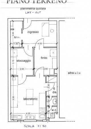 planimetria - Negozio via Traforo, 30, Pino Torinese - foto 3