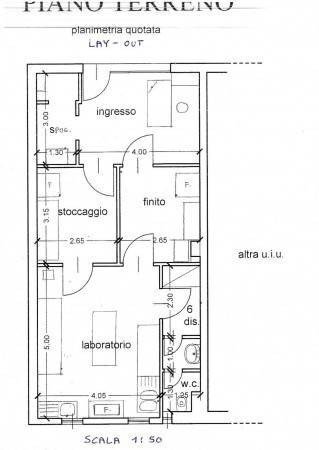 Negozio via Traforo, 30, Pino Torinese - planimetria 1