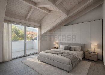 camera da letto - Bilocale Via Aurelia 434, Loano - foto 23