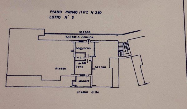 Two-room apartment Borgata Bussone, 23, Valgioie - floor plans 1