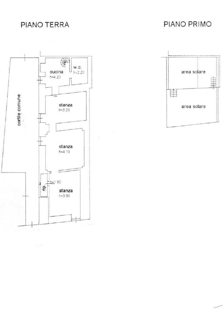 Casa indipendente Tricase - planimetria 1